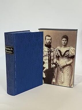 Nicholas and Alexandra Robert K Massie FOLIO SOCIETY HARD COVER in Slipcase 2002